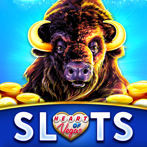 logo de l'application mobile heart of vegas machines à sous - casino gratuit