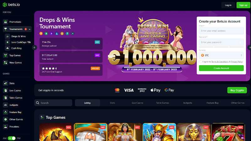 bets-io-casinoavis-interface-2
