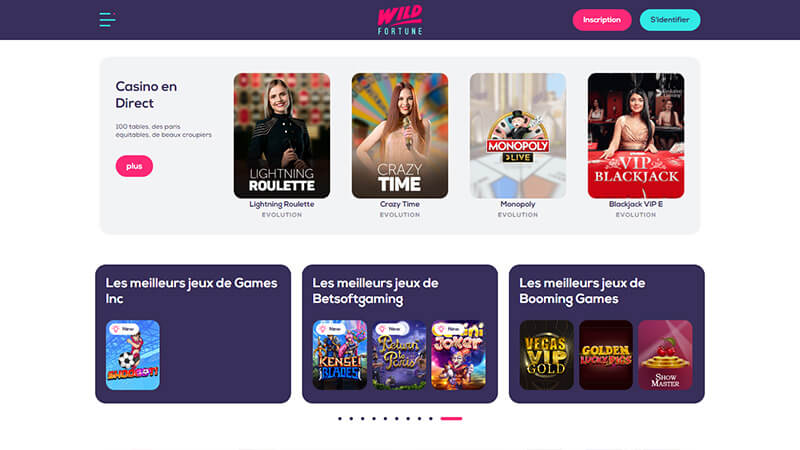 wild-fortune-casino-interface-jeux